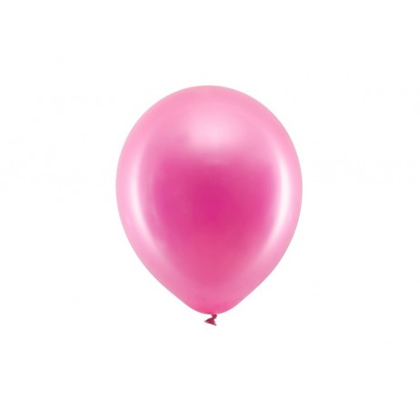 10 st Metallic fuchsia ballonger - str 9"