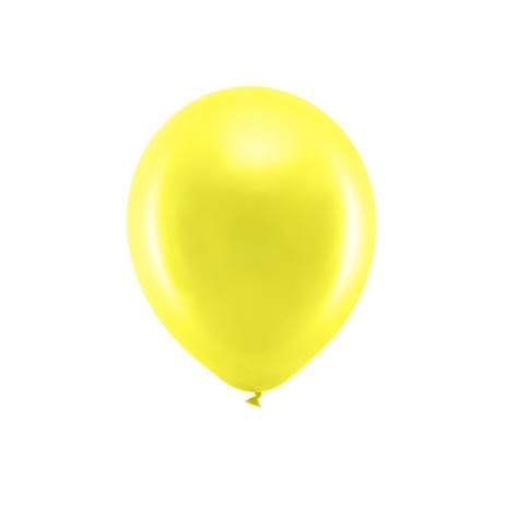 10 st Pärla citron ballonger - storlek 12"