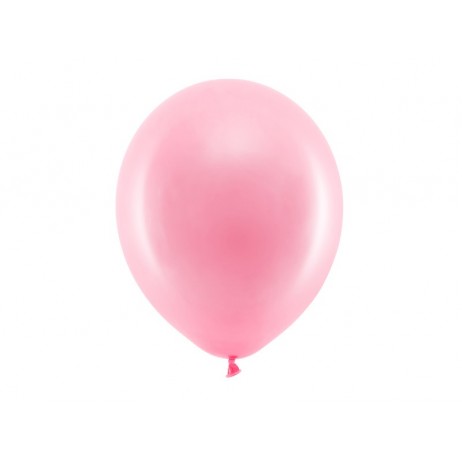 10 st Standard rosa ballonger - storlek 12"