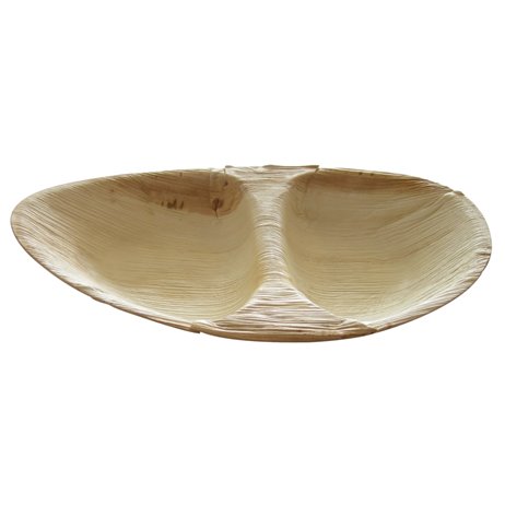 25 st. Palmblad oval tallrik 26 x 16,5 cm