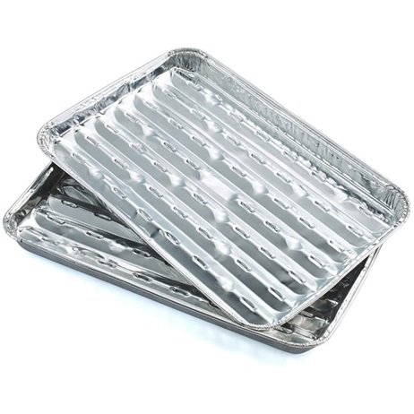 3 st Grillbakar - aluminiumbakar 34,5 x 22,5 cm