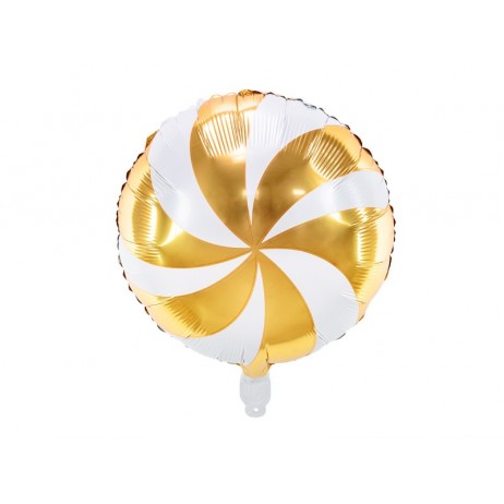 Folieballong Candy - Guld 18"