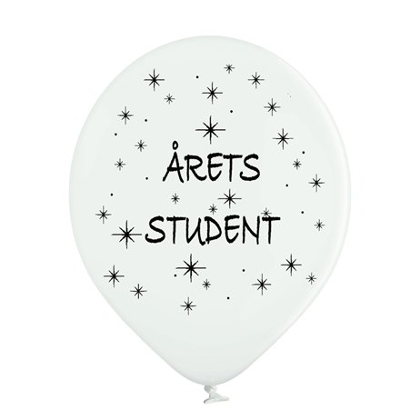 10 st. Årets Student latexballonger