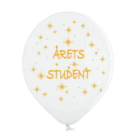 10 st. Årets Student latexballonger