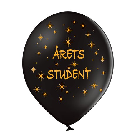 10 st. Årets Student latexballonger