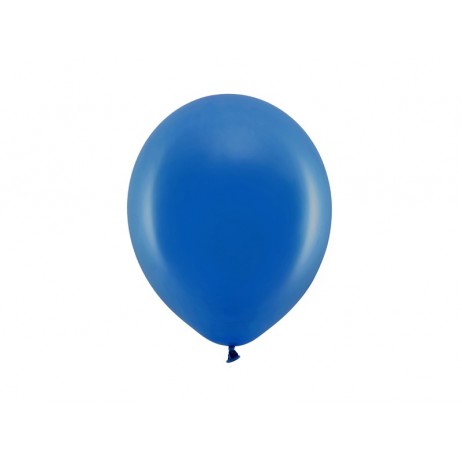 10 st Standard royalblå ballonger - strl 9"