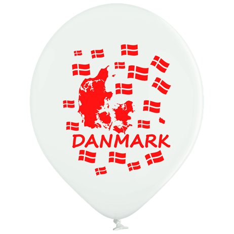 10 st. Danmark ballonger