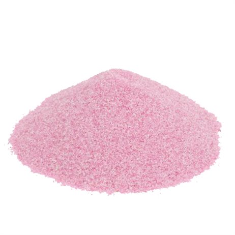 500 gr Dekorativ sand - Rosa 0,1-0,4 mm