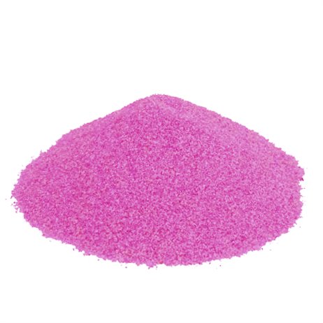 500 gr Dekorativ sand - Fuchsia 0,1-0,4 mm