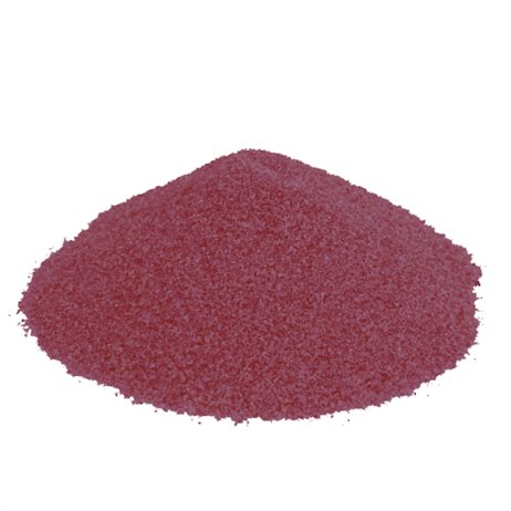 500 gr Dekorativ sand - Bordeaux 0,1-0,4 mm