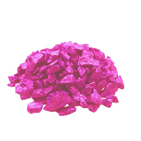 500 gr Dekorativ granit - Fuchsia 8-16 mm