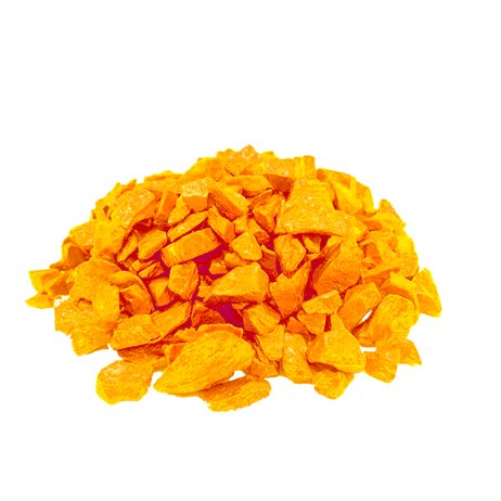 500 gr Dekorativ granit - Ljus orange 8-16 mm