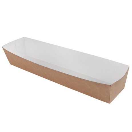 100 st. Hot Dog bricka 27x6,5x4 cm - 700 ml