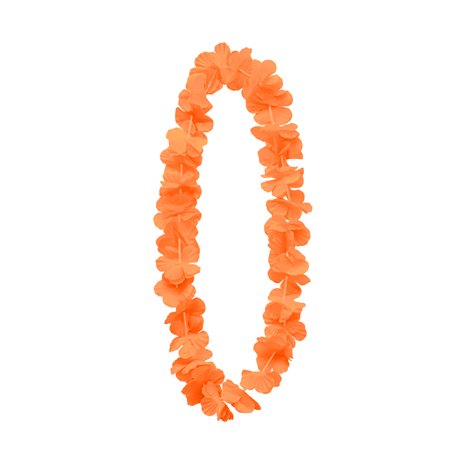 Hawaii halsband neon orange 100 cm