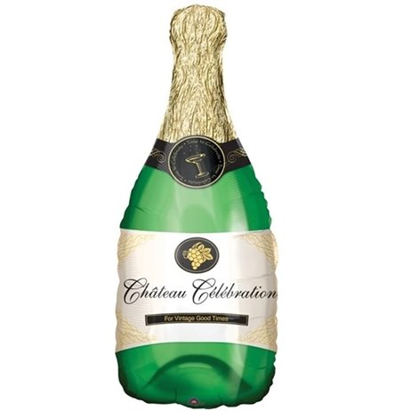 Champagneflaska Chateau 40" folieballong