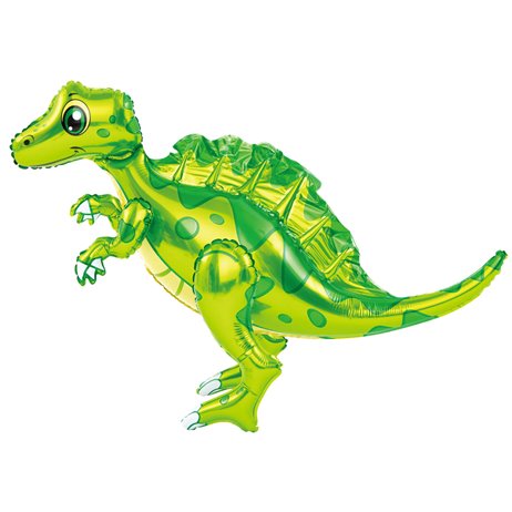 Spinosaurus grön folieballonger 4D 29"