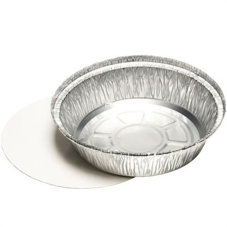 25 st. Alu-form rond - Ø23 cm - 1000 ml