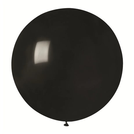 1 st Jättestor svart ballong 36"