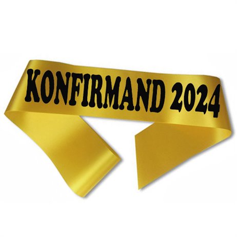 Konfirmand 2024 ordensband - M2