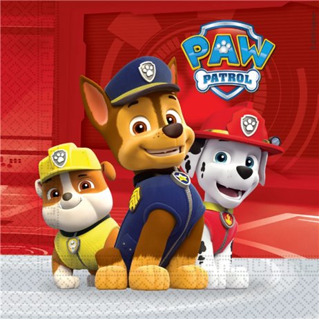 20 st. Paw Patrol® servetter