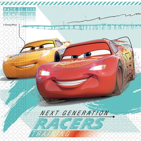 20 st. Disney Cars® servetter