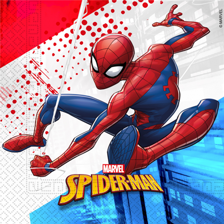 20 st. Marvel Spiderman® servetter