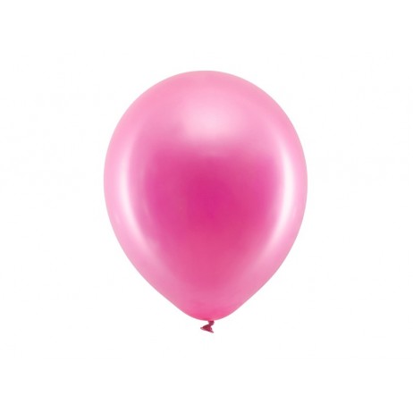 10 st Metallic fuchsia ballonger - strl 12"