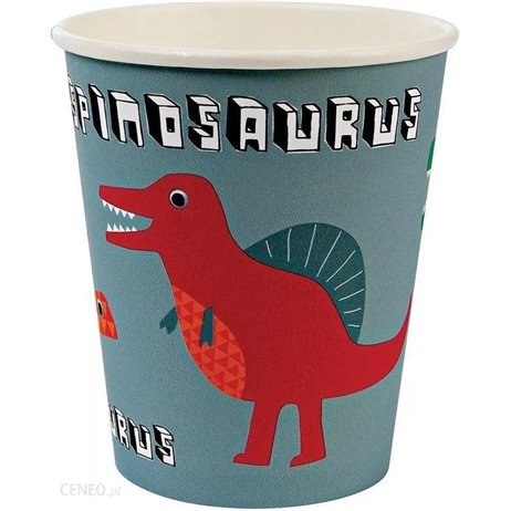 12 st Pappmuggar - Dinosaurier Meri Meri 250ml