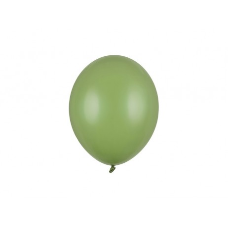 100 st Standard pastell rosmarin grön ballonger - strl 9"