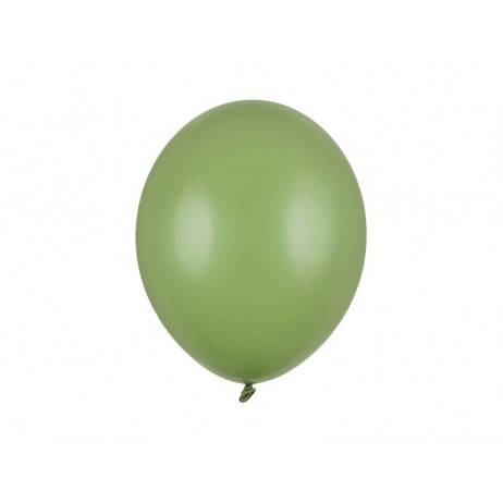 10 st Standard pastell rosmarin grön ballonger - str 12"