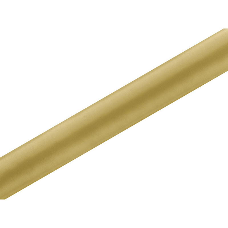 Satin guld - 36 cm x 9 meter