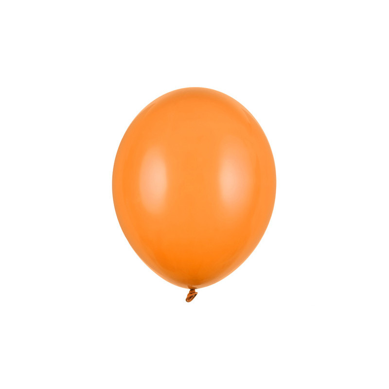 100 st Standard mandarin orange ballonger - storlek 10"