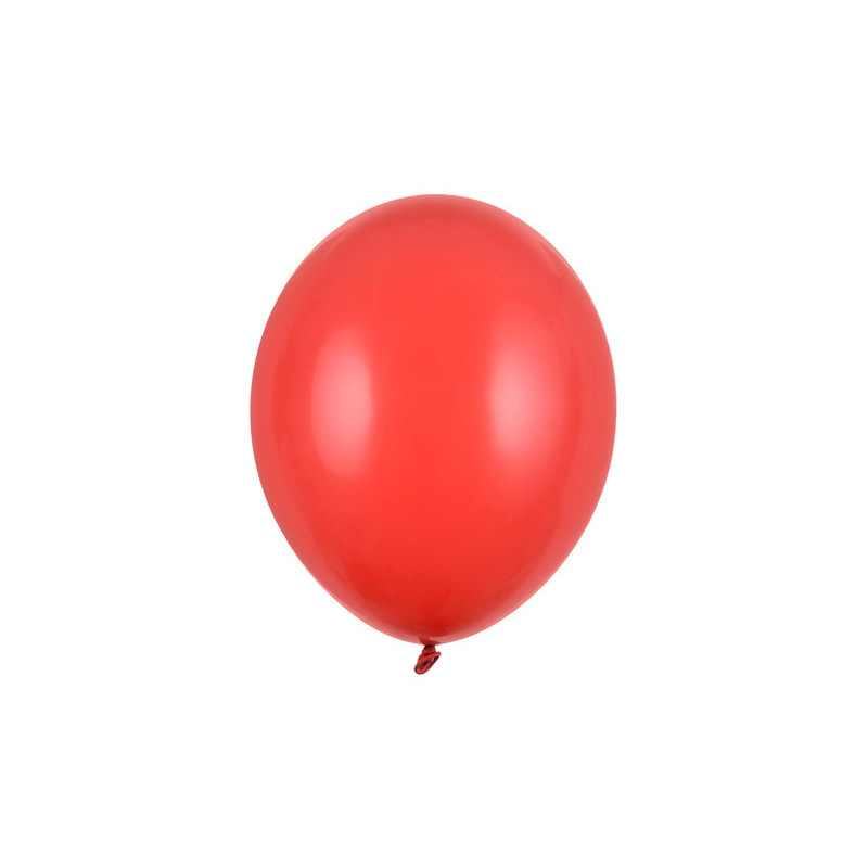 100 st Standard valmue röda ballonger - strl 10"