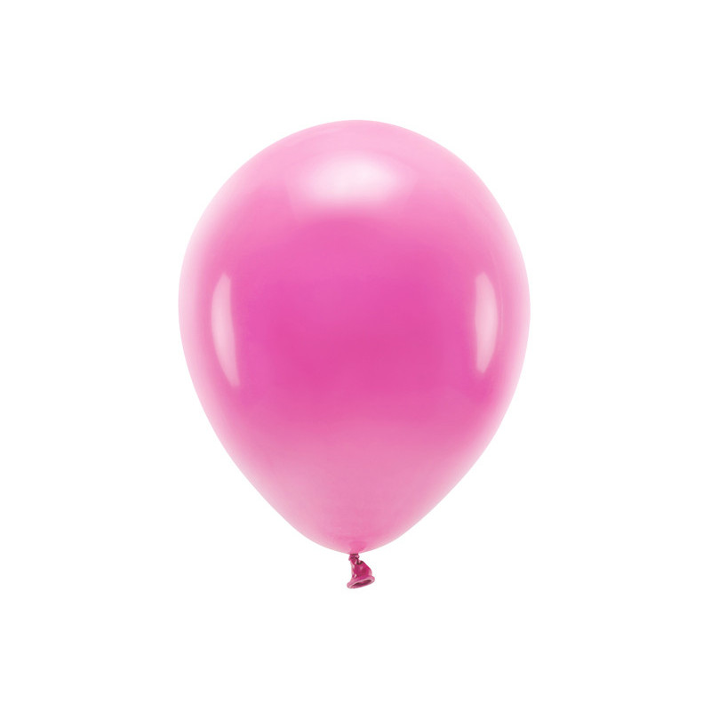 100 st. Ekologiska fuchsia ballonger str. 12"