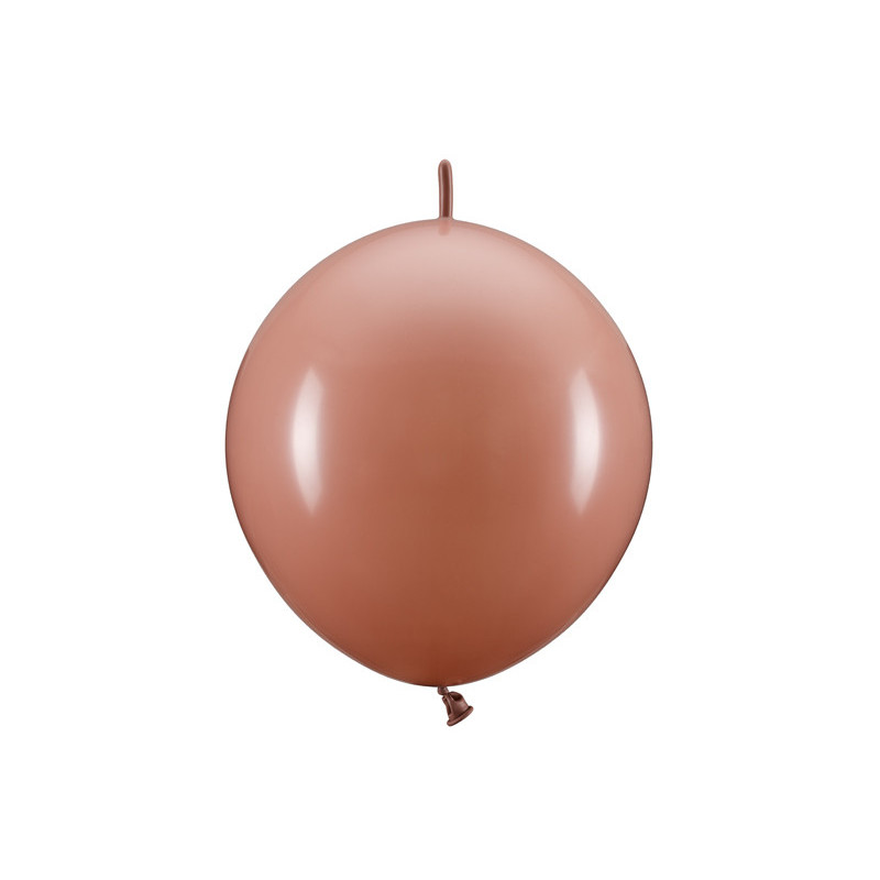 20 stk. Støvet Rosa Link Balloner - 13" (33cm) Kvalitets Latex balloner med stik