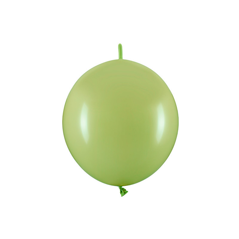 20 stk. Olivengrøn Link Balloner - 13" (33cm) Kvalitets Latex balloner med stik