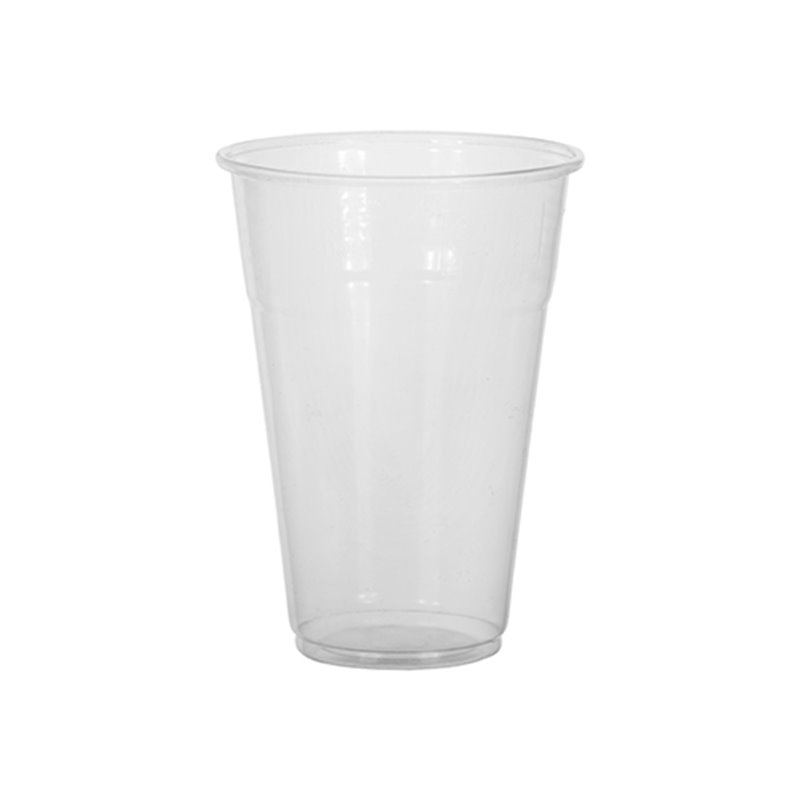 50 st Plastmuggar 40 cl PP - Återanvänd Genomförbar 9,5 cm diameter