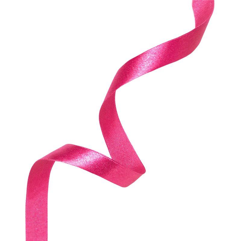 Satängband 6 mm Fuchsia - Förfinade lyxiga satängband i alla eleganta färger