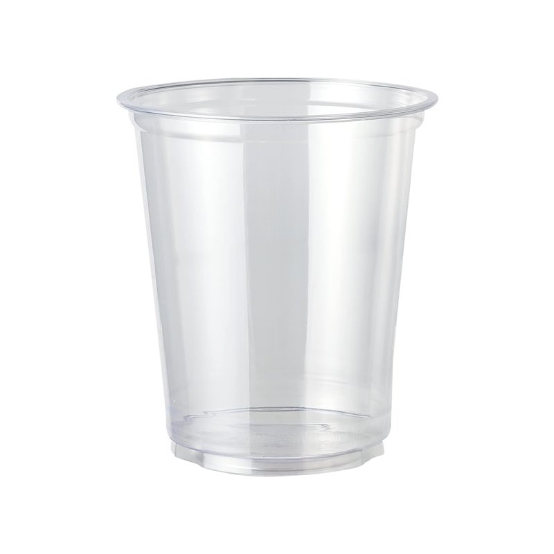 50 st Plastglas 300 ml mjuk plast - Återanvändbara 9,5 cm diameter