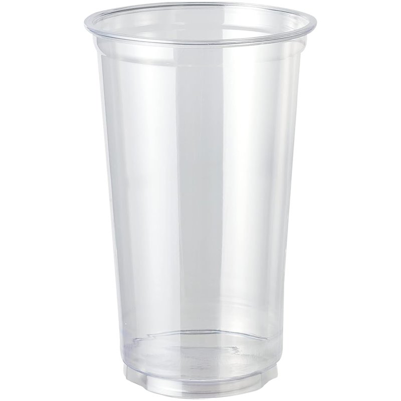 50 st Plastglas 500 ml mjuk plast - Återanvändbara 9,5 cm diameter