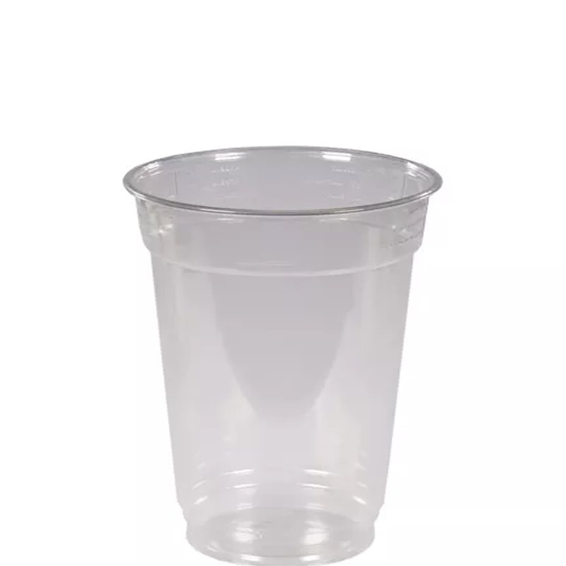 50 st Plastglas 300 ml mjuk plast - Återanvändbara 9,5 cm i diameter