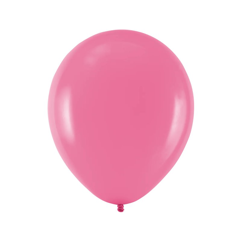 10 st Standard fuchsia ballonger - Storlek 10" ca 27 cm