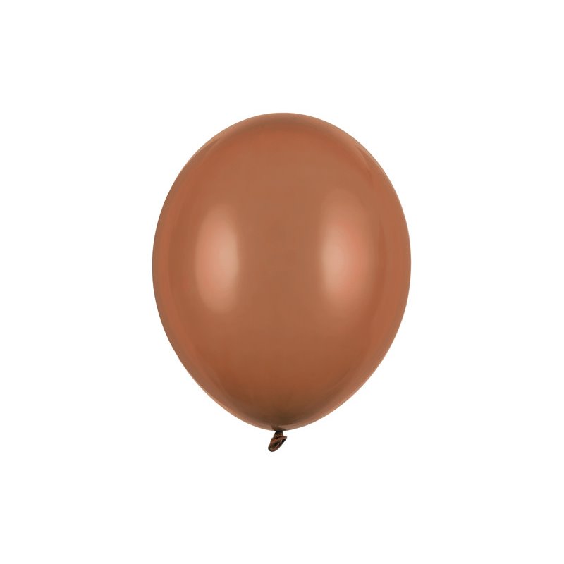 100 st. Pastell Mocca Ballonger standard str 12" 30 cm i Diameter