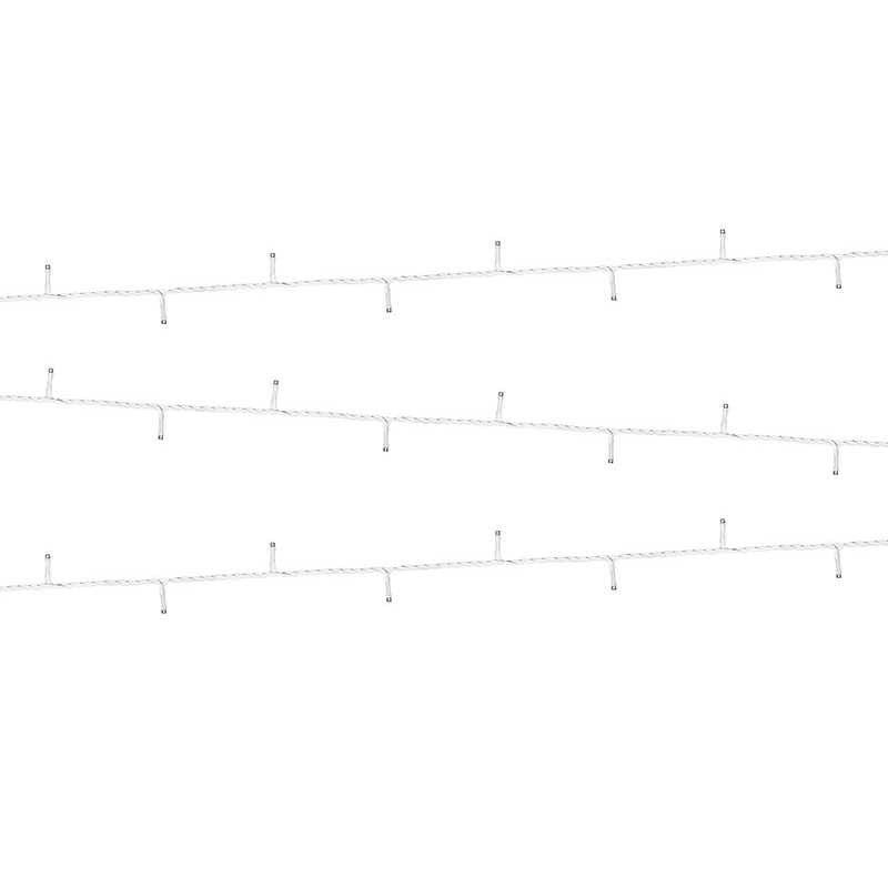 1 st. LED ljusslinga i kall vit, 10 meter, utan UK plugg