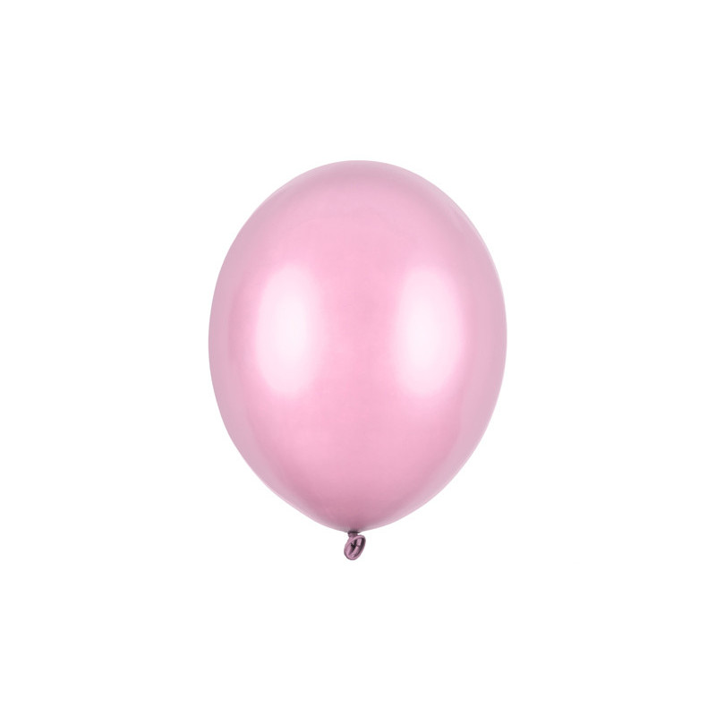 100 st Pärla rosa ballonger - storlek 10"