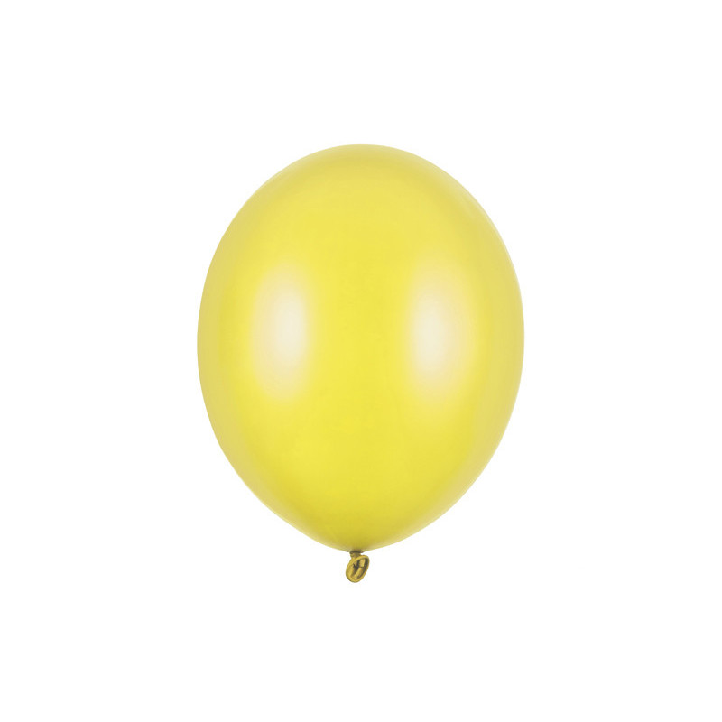 100 st Pärla citrongul ballonger - storlek 12"