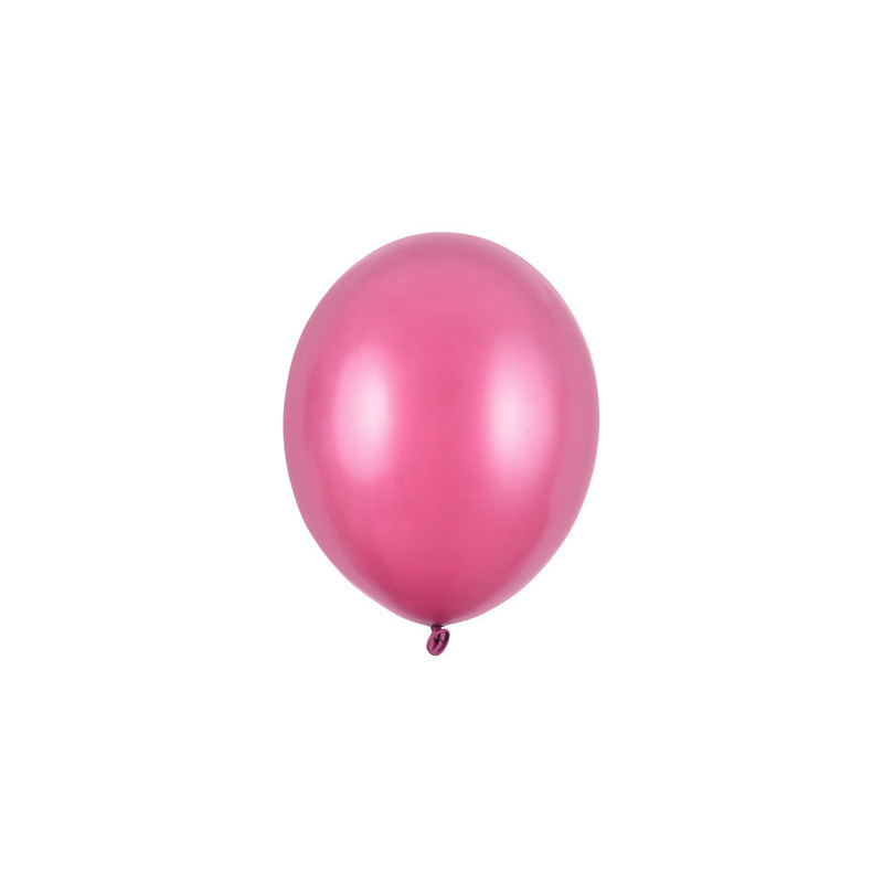 100 st Metallic fuchsia ballonger - storlek 5"