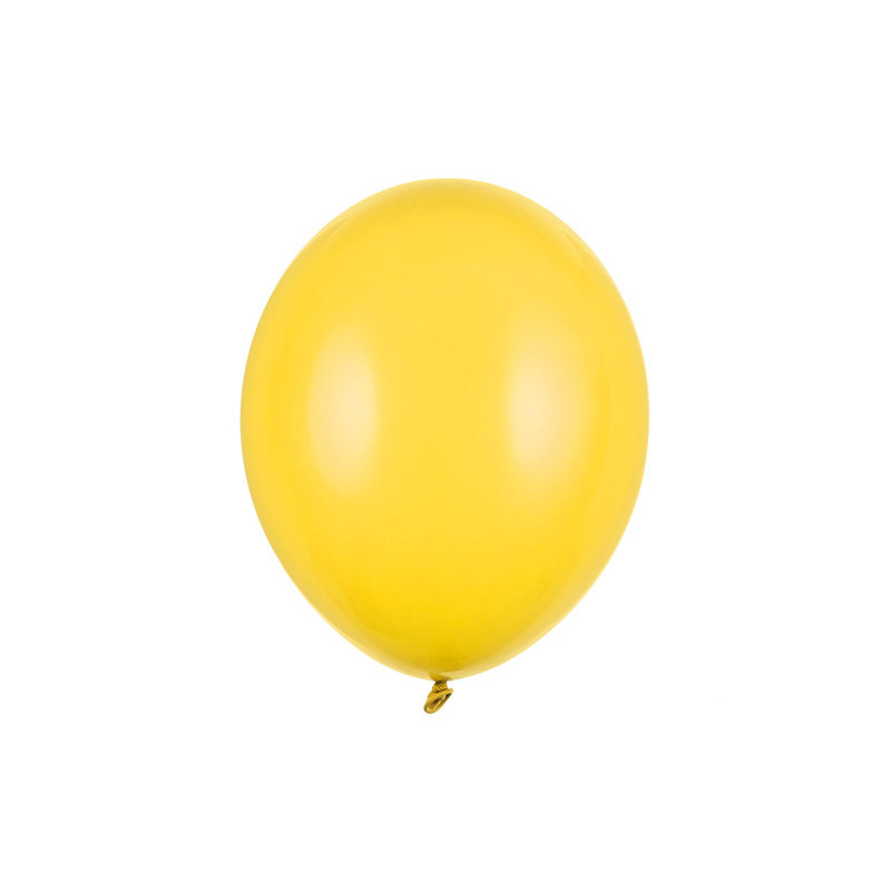 50 st Standard bright yellow ballonger - storlek 12"