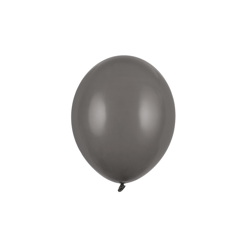 50 st Standard grå ballonger - strl 10"