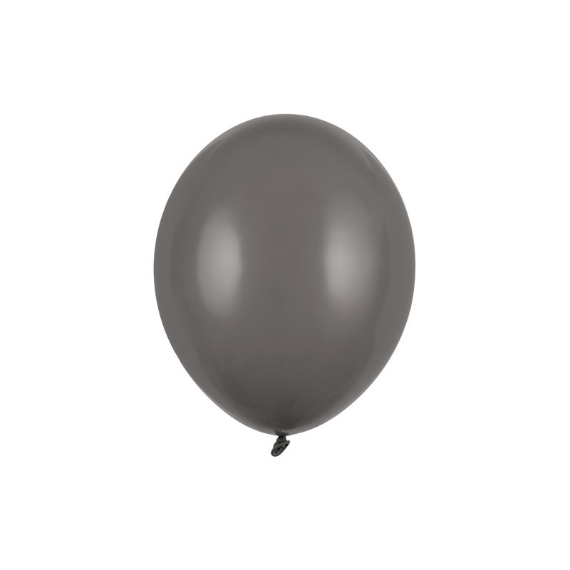 50 st standard grå ballonger - storlek 12"